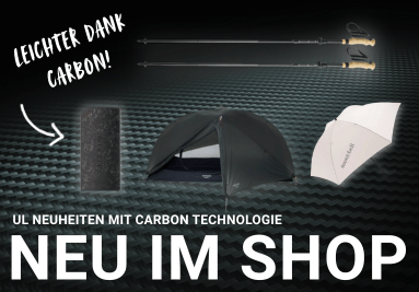 Neuheiten im Shop ultraleichtes Outdoor Equipment mit Carbon